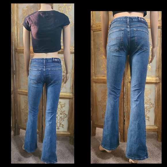 VTG Flare Bottom Jeans - Picture 3 of 16